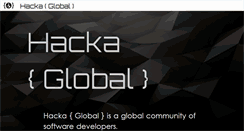 Desktop Screenshot of hackaglobal.com